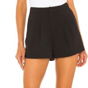 Lovers and Friends Shorts | Black Pleated | Medium